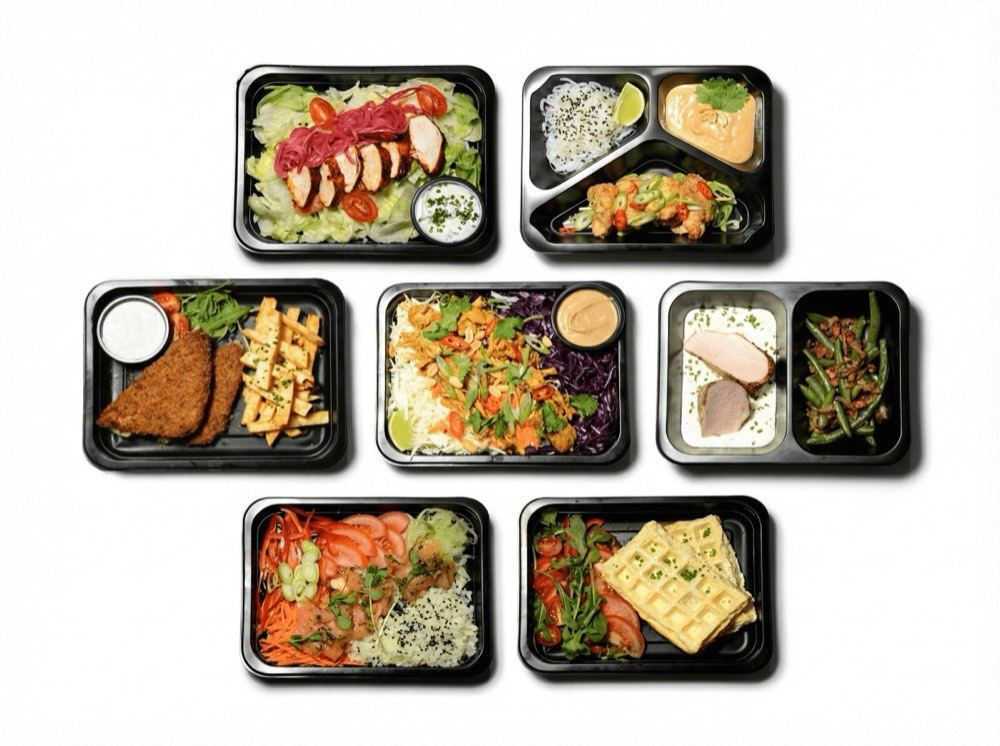 Low carb krabičky Tasty Box s pěti chody na den